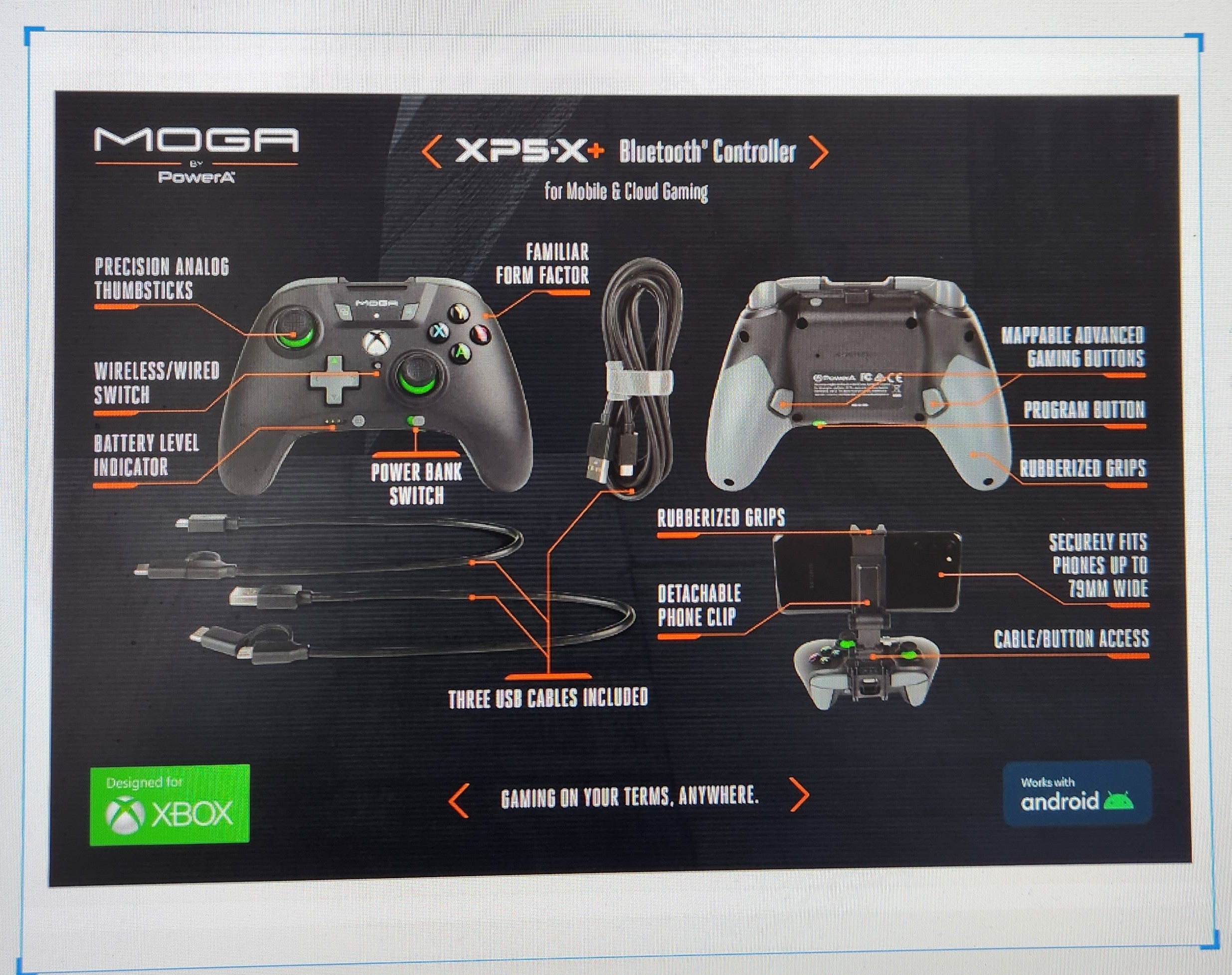 Moga XP5.X+ Bluetooth Controller