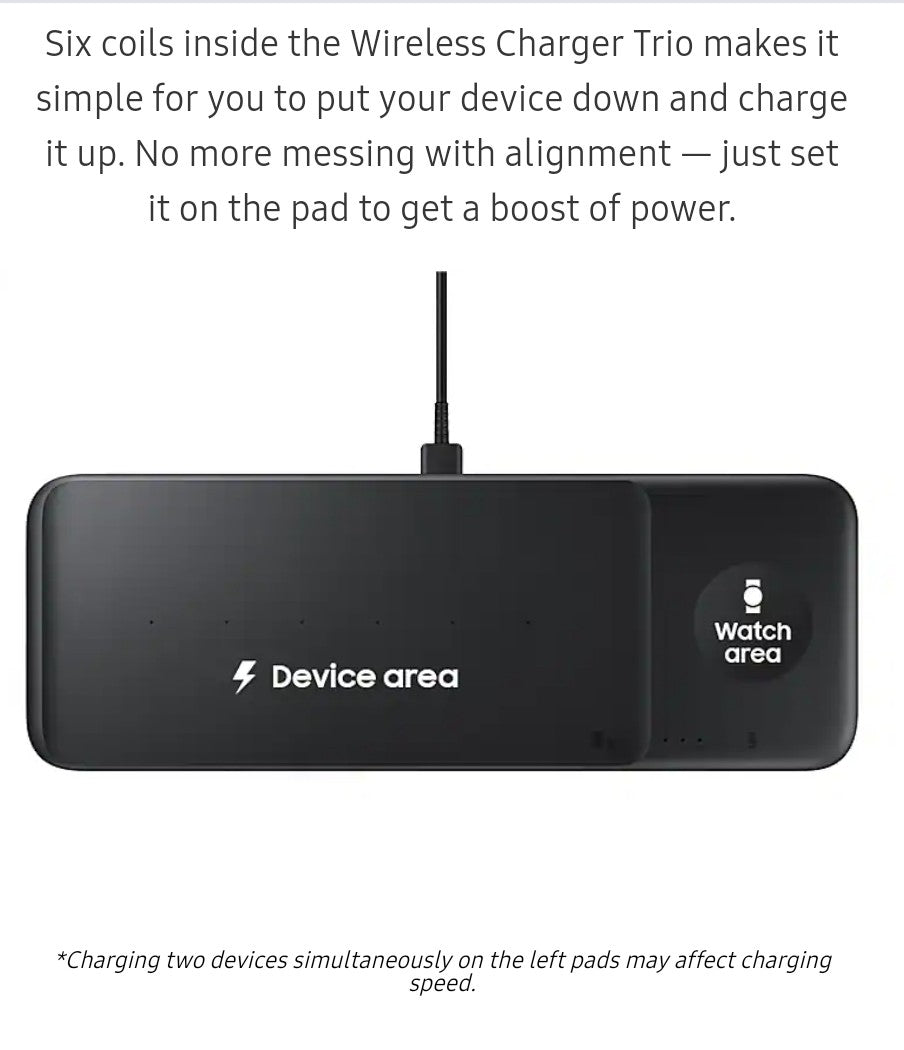 Wireless Charger Trio